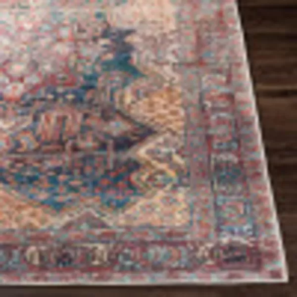 Artistic Weavers Nico Vintage Oriental Runner Area Rug27 x 710 NavyRust27 x 710