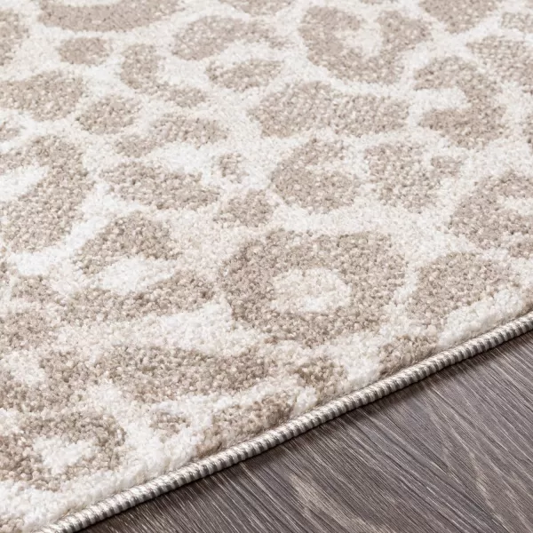 Artistic Weavers Nixie Leopard Print Area Rug 5 ft 3 in x 7 ft 3 in Medium Gray5 ft 3 in x 7 ft 3 in Camel