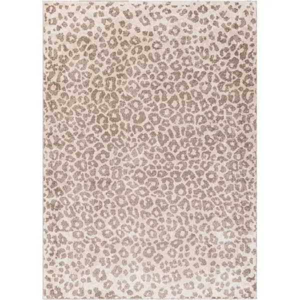 Artistic Weavers Nixie Leopard Print Area Rug 5 ft 3 in x 7 ft 3 in Medium Gray5 ft 3 in x 7 ft 3 in Camel