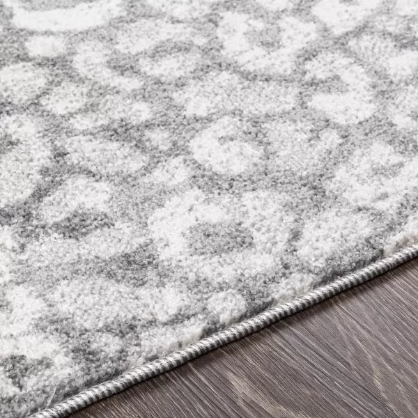 Artistic Weavers Nixie Leopard Print Area Rug 5 ft 3 in x 7 ft 3 in Medium Gray5 ft 3 in x 7 ft 3 in Charcoal