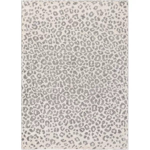 Artistic Weavers Nixie Leopard Print Area Rug 5 ft 3 in x 7 ft 3 in Medium Gray5 ft 3 in x 7 ft 3 in Medium Gray