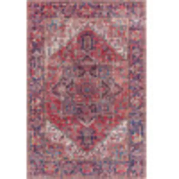 Artistic Weavers Nobrega Area Rug 3 ft 6 in x 5 ft 6 in Red3 ft 6 in x 5 ft 6 in Red