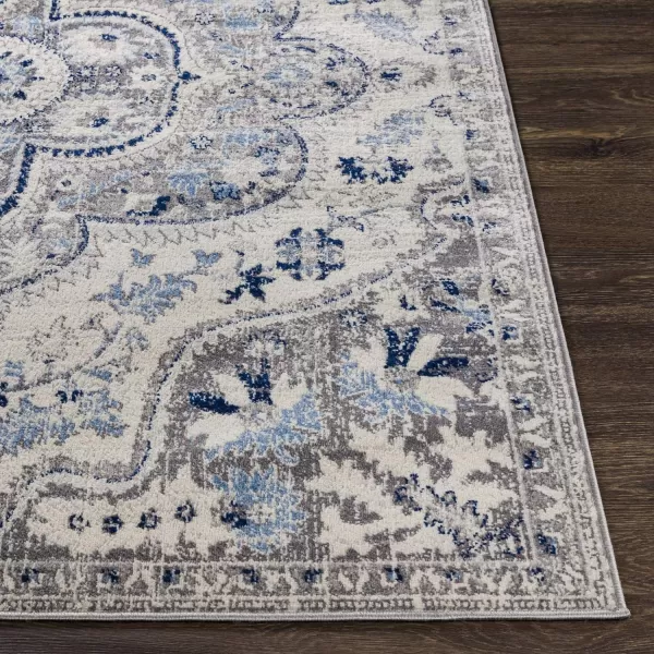 Artistic Weavers Nyburg Multi Area Rug53 x 71Burnt OrangeMedium GrayNavyGray 53 x 71