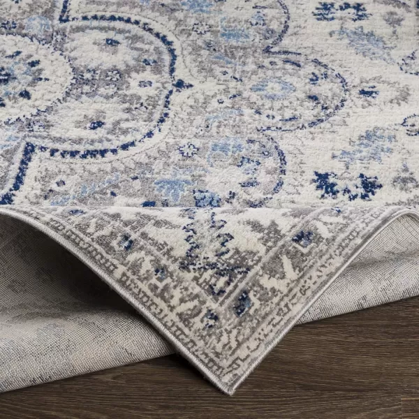 Artistic Weavers Nyburg Multi Area Rug53 x 71Burnt OrangeMedium GrayNavyGray 53 x 71
