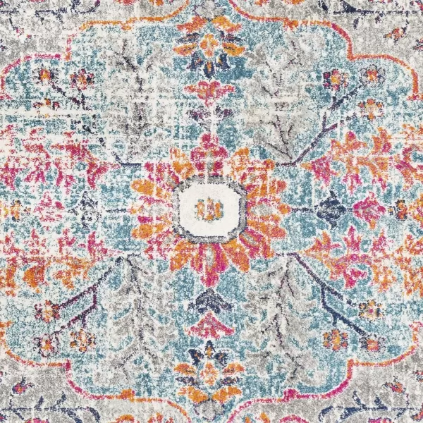 Artistic Weavers Odelia Vintage Bohemian Area Rug710 SquareOrangeNavyAqua 710 x 103