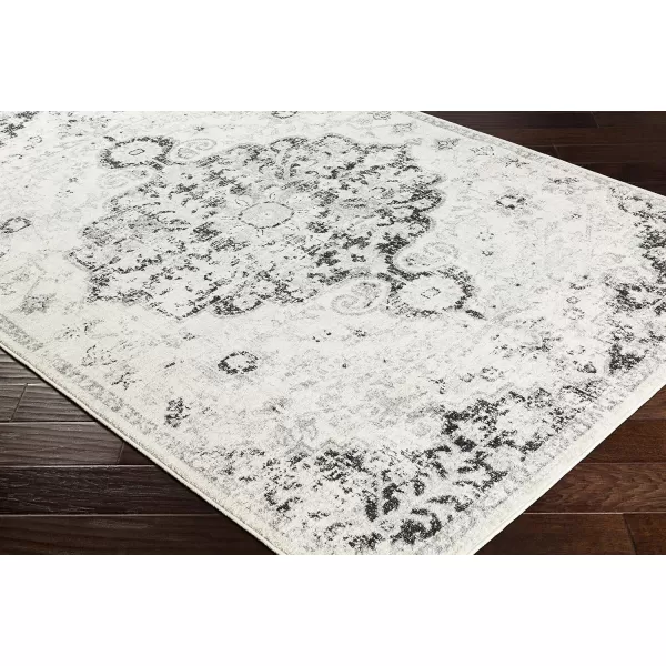 Artistic Weavers Odelia Vintage Bohemian Area Rug710 SquareOrangeNavyBlack 53 x 73