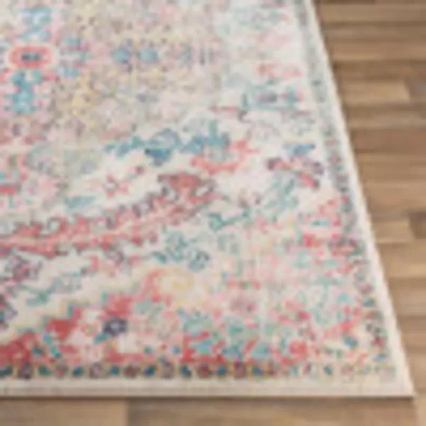 Artistic Weavers Odelia Vintage Bohemian Area Rug710 SquareOrangeNavyBlushYellow 67 x 9