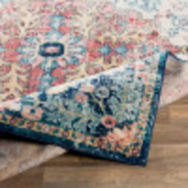 Artistic Weavers Odelia Vintage Bohemian Area Rug710 SquareOrangeNavyGarnetNavy 27 x 12