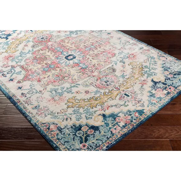 Artistic Weavers Odelia Vintage Bohemian Area Rug710 SquareOrangeNavyGarnetNavy 810 x 12