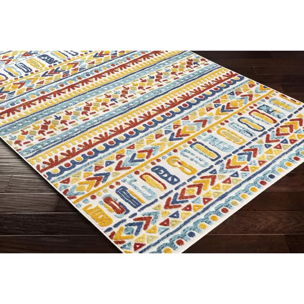 Artistic Weavers Odyis Outdoor Area Rug 53 x 73 Aqua53 x 73 Aqua