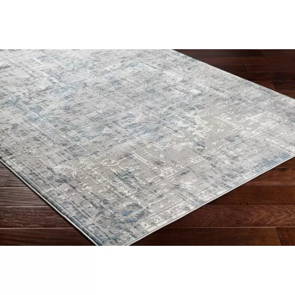 Artistic Weavers Odyssey Blue and Gray Updated Traditional 2 x 3 Area Rug 2 x 2112 x 211 Blue