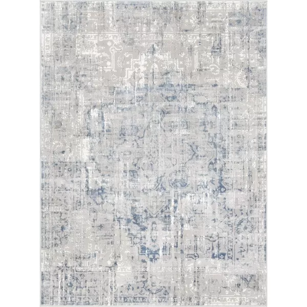 Artistic Weavers Odyssey Blue and Gray Updated Traditional 2 x 3 Area Rug 2 x 211710 x 103 Blue