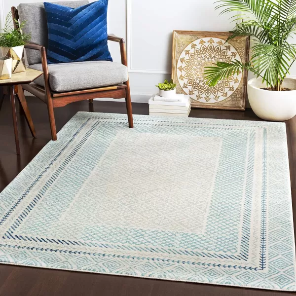 Artistic Weavers Olan Area Rug 27 x 73 Aqua2 x 3 Aqua