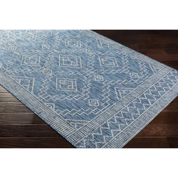 Artistic Weavers Olympia Bohemian Outdoor Area Rug 53 x 77 Navy2 x 211 Navy