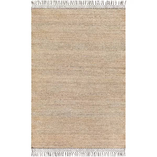 Artistic Weavers Ondine Natural Fiber Woven Area Rug 8 x 10 White2 x 3 TanCharcoal