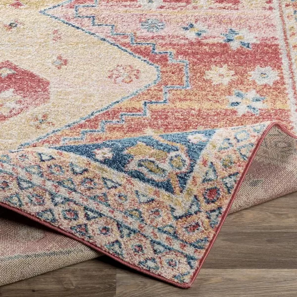 Artistic Weavers Paola Area Rug 53 x 73 BlushYellow710 x 10 Blush  Yellow