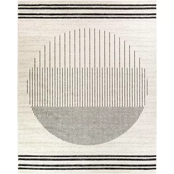 Artistic Weavers Penrod Modern Geometric Area Rug710 x 10BlackIvoryBlackIvory 67 x 9