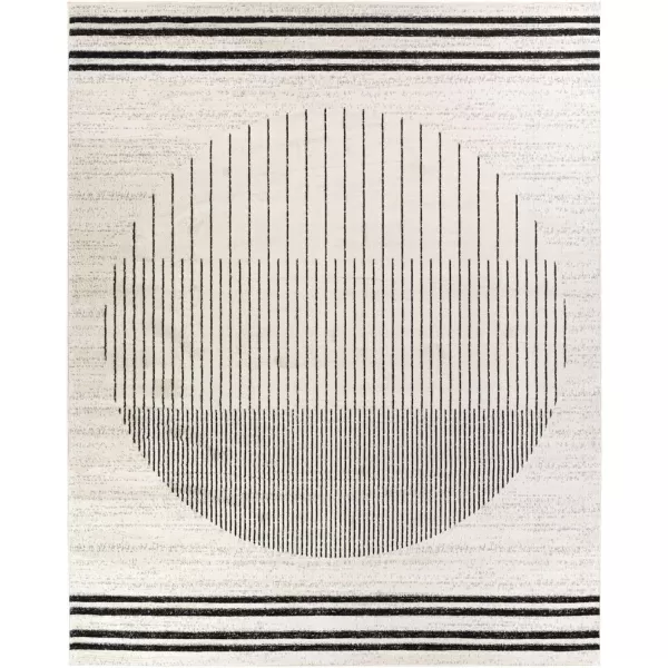 Artistic Weavers Penrod Modern Geometric Area Rug710 x 10BlackIvoryBlackIvory 710 x 10