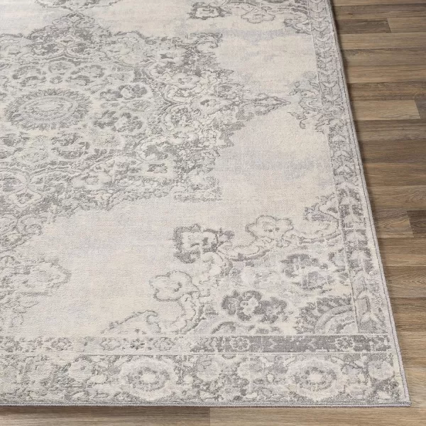 Artistic Weavers Perla Area Rug 53 x 73 Silver Grey2 x 3 Silver Grey