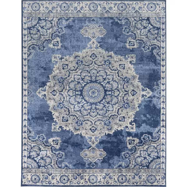 Artistic Weavers Perla Area Rug 53 x 73 Silver Grey710 x 103 Navy