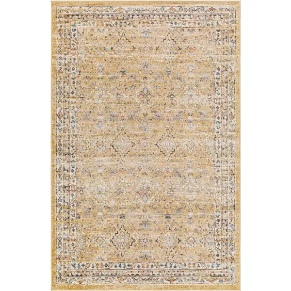 Artistic Weavers Pertek Area Rug 53 x 7 YellowYellow 53 x 7