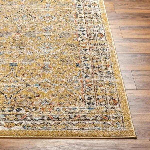 Artistic Weavers Pertek Area Rug 53 x 7 YellowYellow 53 x 7