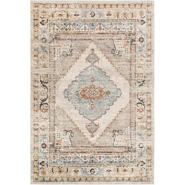 Artistic Weavers Pertek Traditional Area Rug 53 x 7 BlueRustArtistic Weavers Pertek Traditional Area Rug 53 x 7 BlueRust