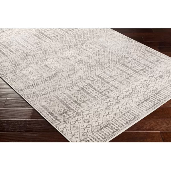 Artistic Weavers Pisa Vintage Boho Area Rug5 x 7Light Grey5 x 7