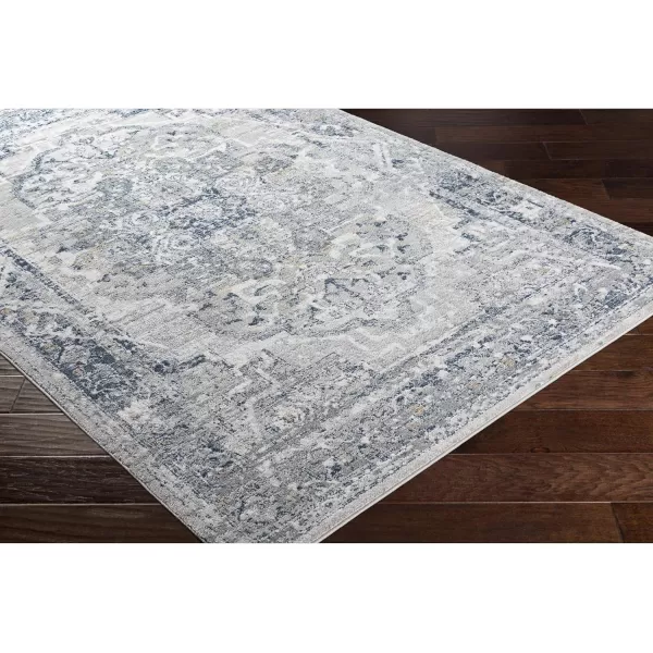 Artistic Weavers Raii Vintage Textured Area Rug 710 x 10 GrayDark Blue53 x 73 TaupeNavy