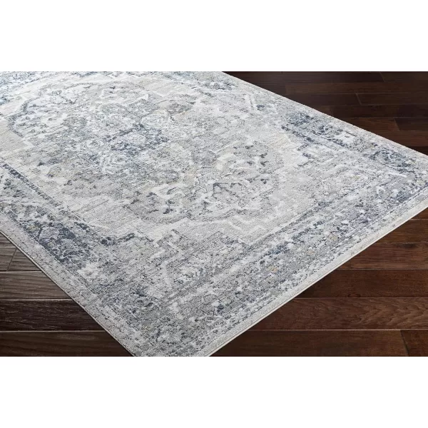 Artistic Weavers Raii Vintage Textured Area Rug 710 x 10 GrayDark Blue710 x 10 TaupeNavy