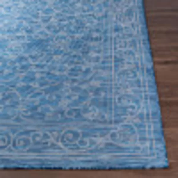 Artistic Weavers Rita Outdoor Traditional Area Rug26 x 73 Blue