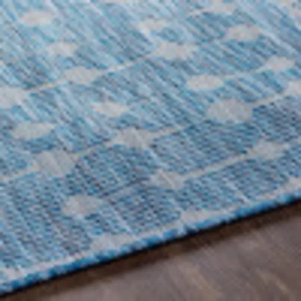 Artistic Weavers Riva Outdoor Global Area Rug26 x 4 Blue