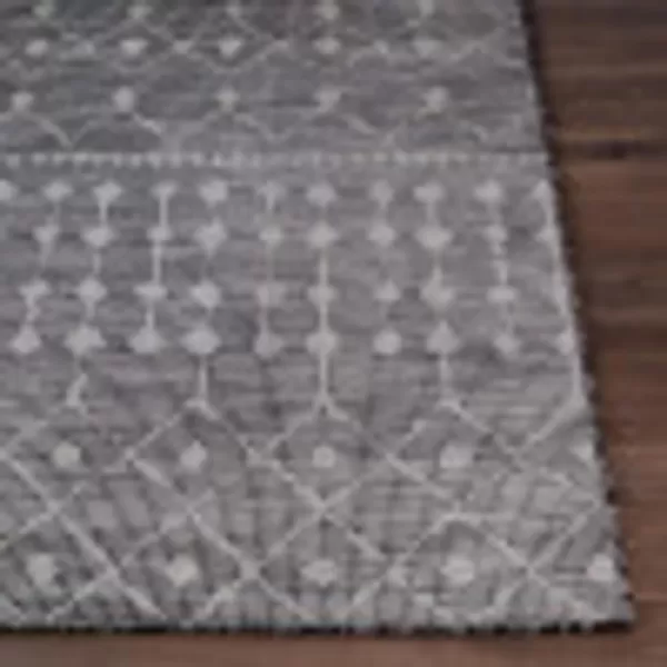 Artistic Weavers Riva Outdoor Global Area Rug51 x 7 Dark Gray