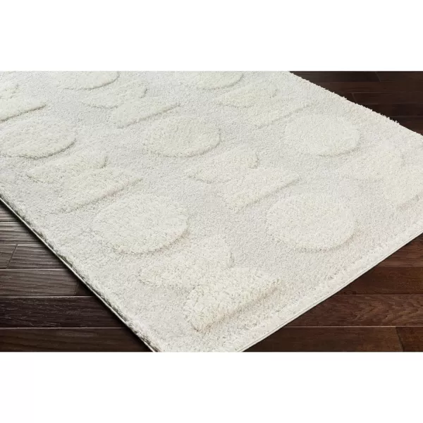 Artistic Weavers Rodos Modern Plush Area Rug 53 x 7 Apricot710 x 10 White