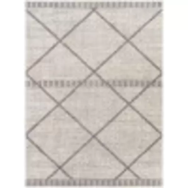 Artistic Weavers Ruben Moroccan Bohemian Area Rug710 x 10Light Gray67 x 9