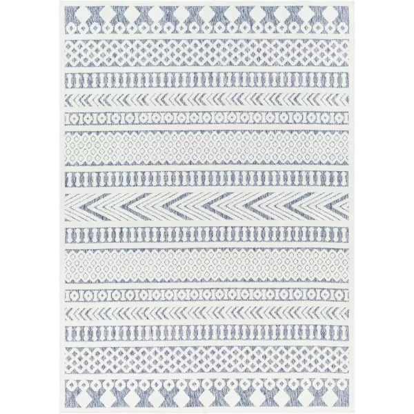 Artistic Weavers San Diego Area Rug 53 x 7 BlueWhiteArtistic Weavers San Diego Area Rug 53 x 7 BlueWhite