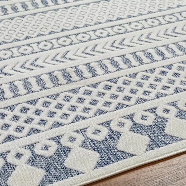 Artistic Weavers San Diego Area Rug 53 x 7 BlueWhiteArtistic Weavers San Diego Area Rug 53 x 7 BlueWhite