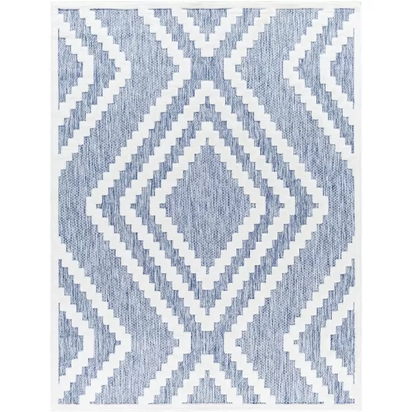 Artistic Weavers San Diego Mid Century Modern Textured Outdoor Area Rug53 x 7Brown53 x 7 Grey