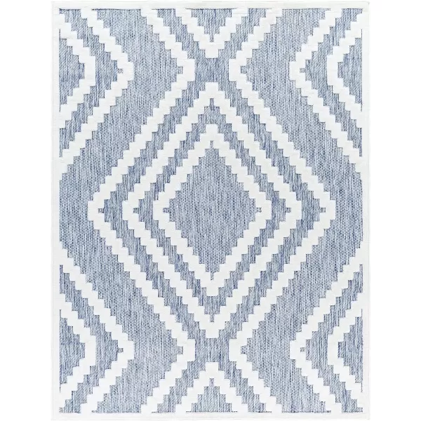 Artistic Weavers San Diego Mid Century Modern Textured Outdoor Area Rug53 x 7Brown67 x 9 Grey