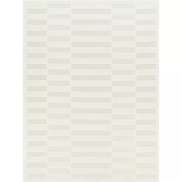 Artistic Weavers San Diego Outdoor Striped Area Rug53 x 7Cream53 x 7