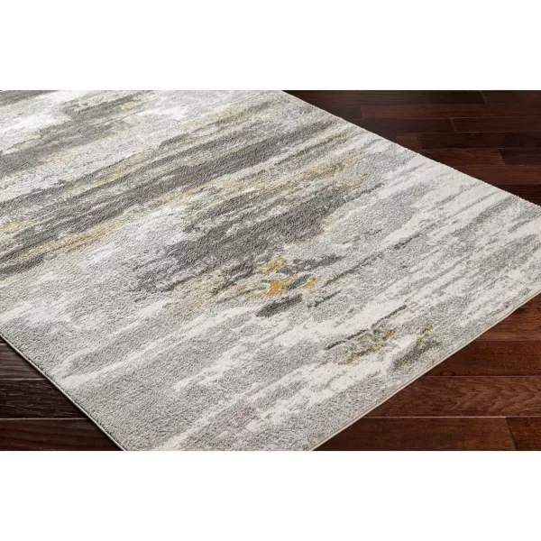 Artistic Weavers San Francisco Modern Abstract Area Rug 53 x 7 GrayGrey 53 x 7