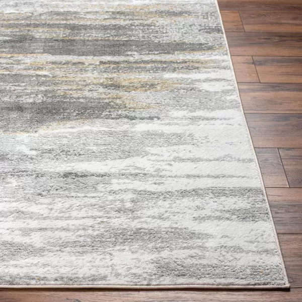 Artistic Weavers San Francisco Modern Abstract Area Rug 53 x 7 GrayGrey 53 x 7