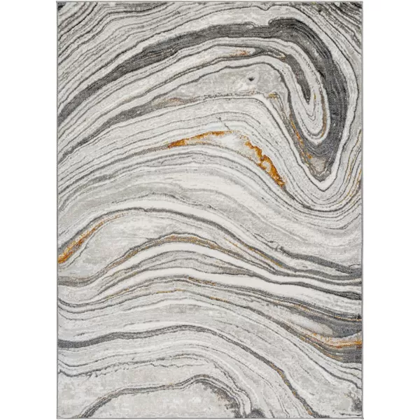 Artistic Weavers San Francisco Modern Abstract Area Rug 53 x 7 PinkDark Gray 53 x 7