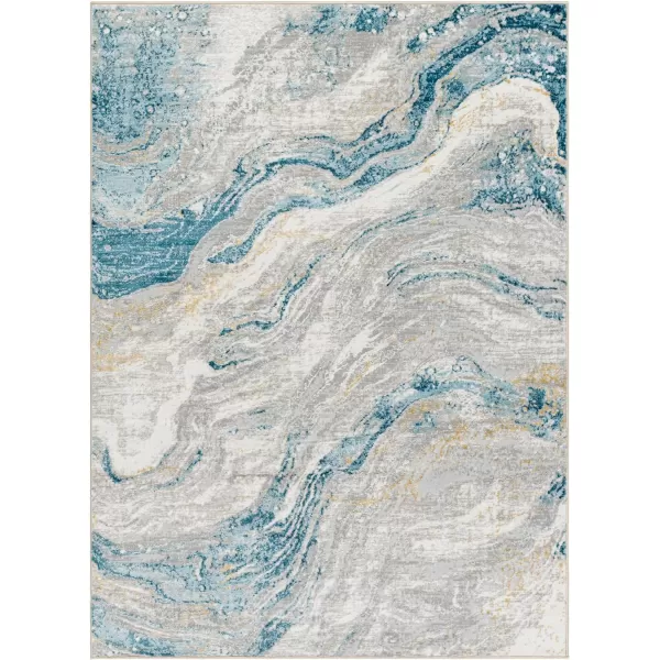 Artistic Weavers San Francisco Modern Area Rug 53 x 7 BlueGrayArtistic Weavers San Francisco Modern Area Rug 53 x 7 BlueGray