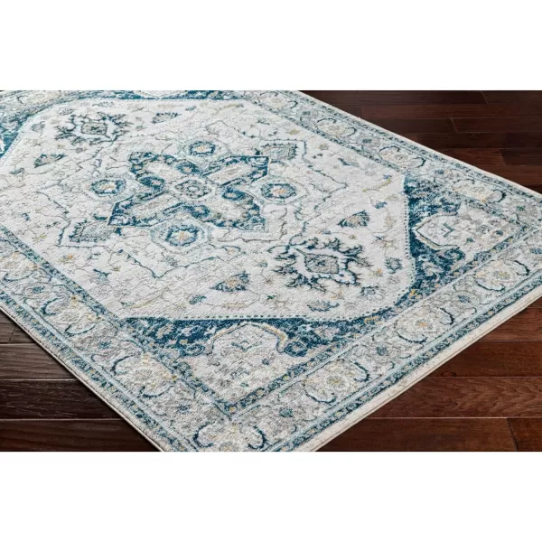 Artistic Weavers San Francisco Vintage Medallion Area Rug 53 x 7 BlueBlue 53 x 7