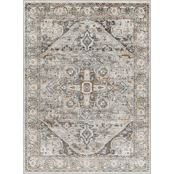 Artistic Weavers San Francisco Vintage Medallion Area Rug 53 x 7 BlueGreen 53 x 7