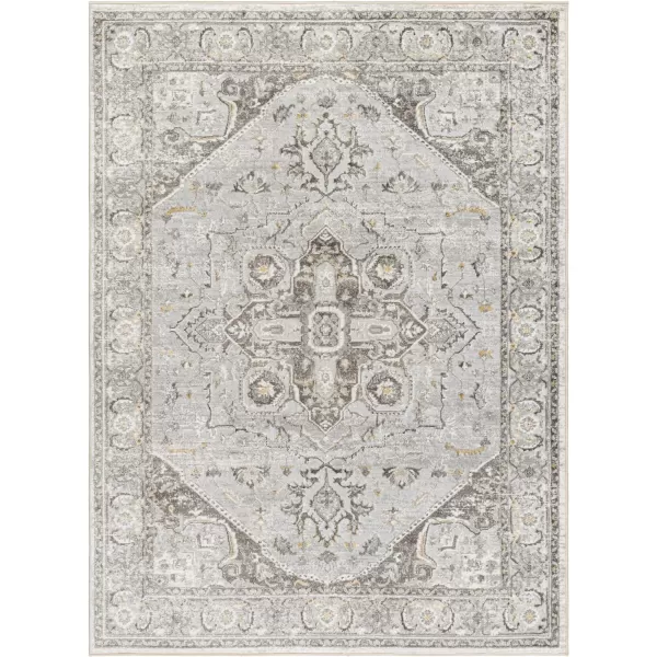 Artistic Weavers San Francisco Vintage Medallion Area Rug 53 x 7 BlueGrey 53 x 7