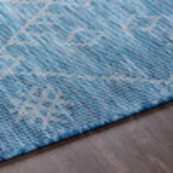 Artistic Weavers Sandira Outdoor Global Area Rug 51 x 7 Blue26 x 73 Blue