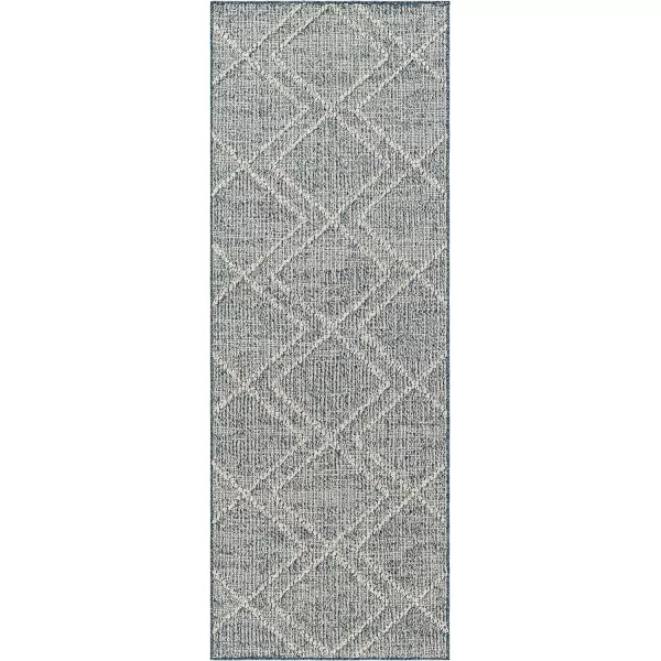 Artistic Weavers Sarasota Bohemian Outdoor Area Rug 5 x 7 TaupeBlue 27 x 73