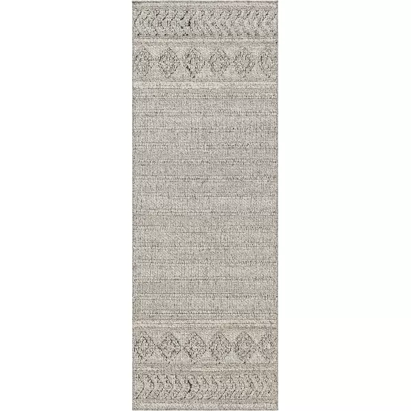 Artistic Weavers Sarasota Bohemian Outdoor Area Rug53 x 7BlackBlack 27 x 73